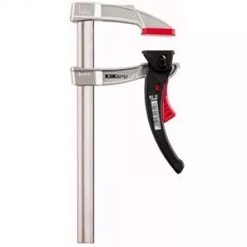 Kruviklamber BESSEY KliKlamp KLI16 16 cm Roostevaba teras Must Punane