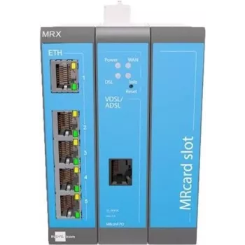 xDSL ruuter INSYS icom MRX3 DSL-B kiire Ethernetiga 10/100 Mbit/s, BGP/OSPF/RIP marsruutimine, IPSec VPN, RADIUS autentimine
