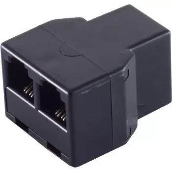 Juhtmepistik ShiverPeaks BS71225 3xRJ-11 Must