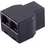 Juhtmepistik ShiverPeaks BS71225 3xRJ-11 Must