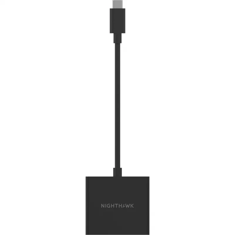 USB2ETH-10000S Nighthawk USB-C Etherneti adapter, LAN-adapter