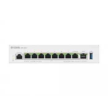 D-Link DBR-600-P/B äriklassi PoE ruuter, Ethernet WAN, 2.5 Gigabit Ethernet, valge