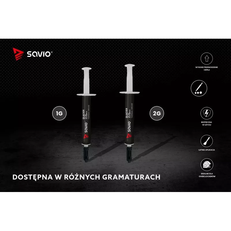 Savio TG-04 Soojust juhtiv pasta komponentide jahutamiseks