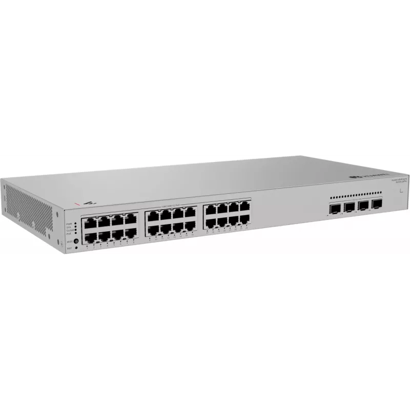 Huawei S220S-24P4J Gigabit PoE lüliti, 4x 2.5G SFP 24x PoE, 4x 2.5G SFP