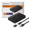 Qoltec 50310 Drive dokkimisjaam 2x SSD M.2 SATA NGFF USB Type C