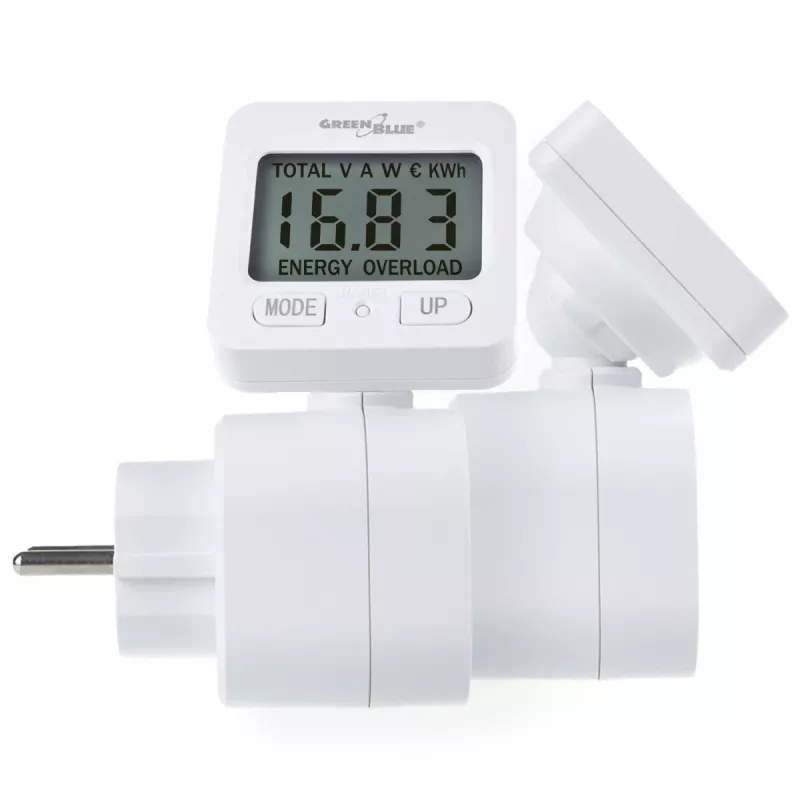 Wattmeeter energiamõõtur GB615E GreenBlue