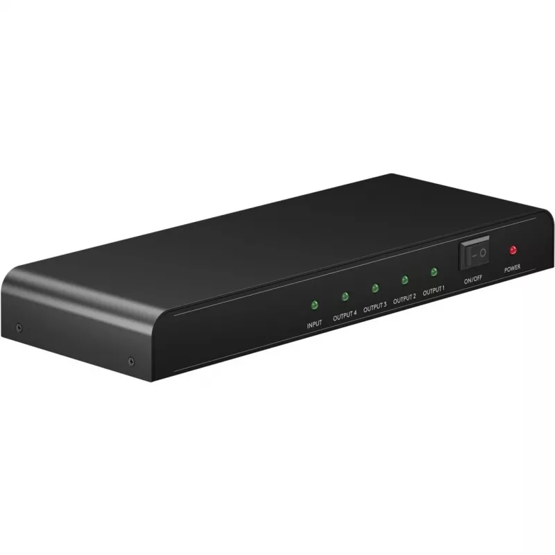 Goobay HDMI™-jaotur 1:4 (4K @ 30 Hz) (58482)