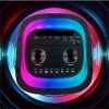 Kaasaskantav kõlar MANTA SPK0601B100, 100 W, Bluetooth, karaoke, juhtmevaba mikrofon, aku, ekvalaiser, diskotuled