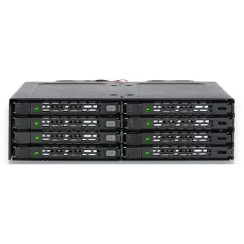 ICY DOCK - ToughArmor - MB998IP-B - 8-kohaline 2,5-tolline SAS/SATA SSD ja HDD (7 mm) tagasiplaadi moodul