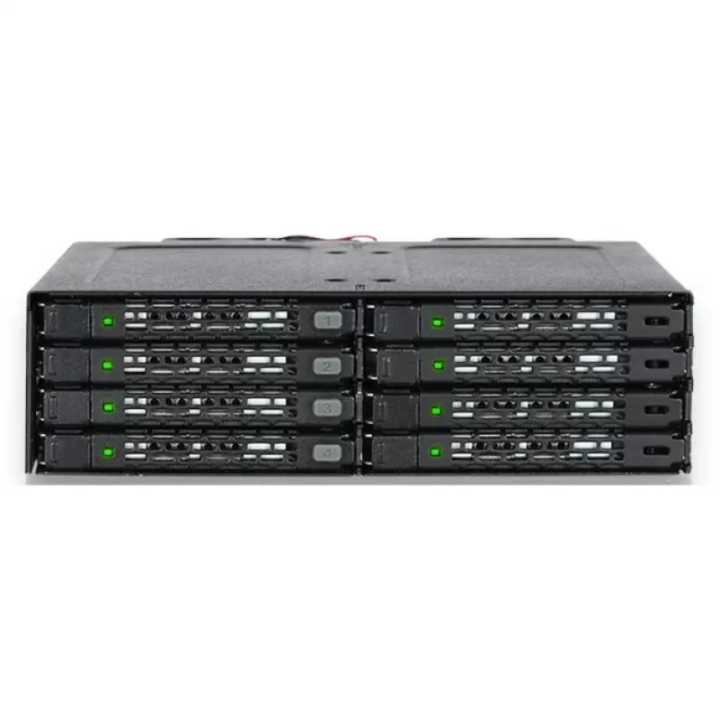 ICY DOCK - ToughArmor - MB998IP-B - 8-kohaline 2,5-tolline SAS/SATA SSD ja HDD (7 mm) tagasiplaadi moodul