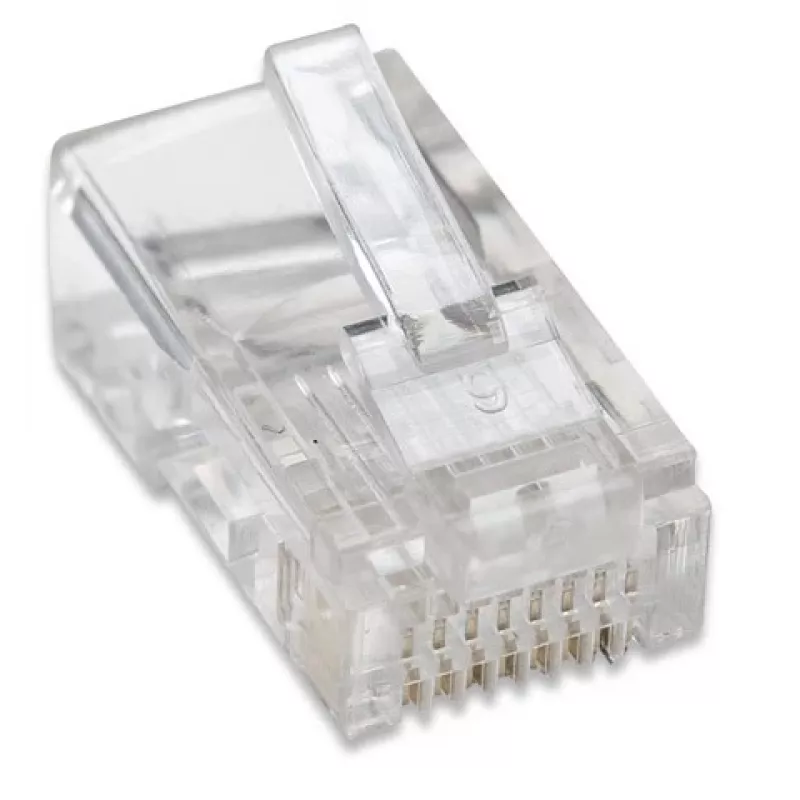 Intellinet 502375 juhtmepistik RJ-45 läbipaistev
