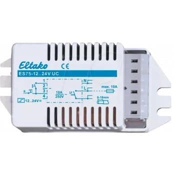 Eltako ES75-12..24V UC Impulssrelee (V)1S Leuchten n.potenzialf.10A 60100055 1 (60100055)