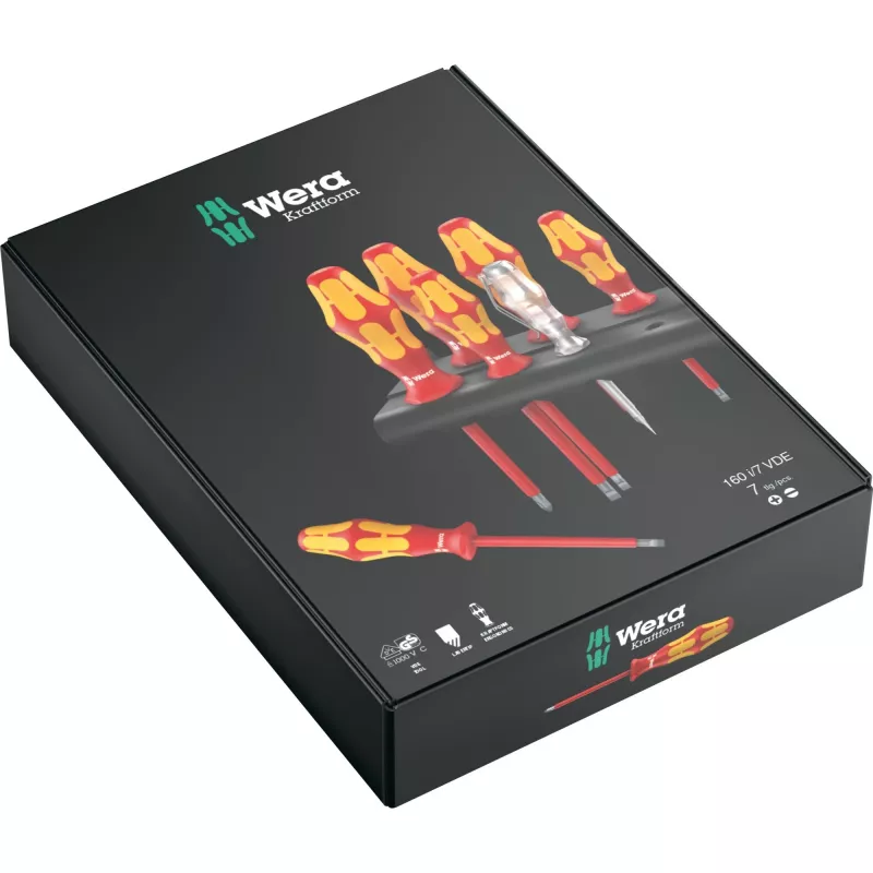 Wera 05006147001 käsikruvikeeraja komplekt, täppiskruvikeerajad