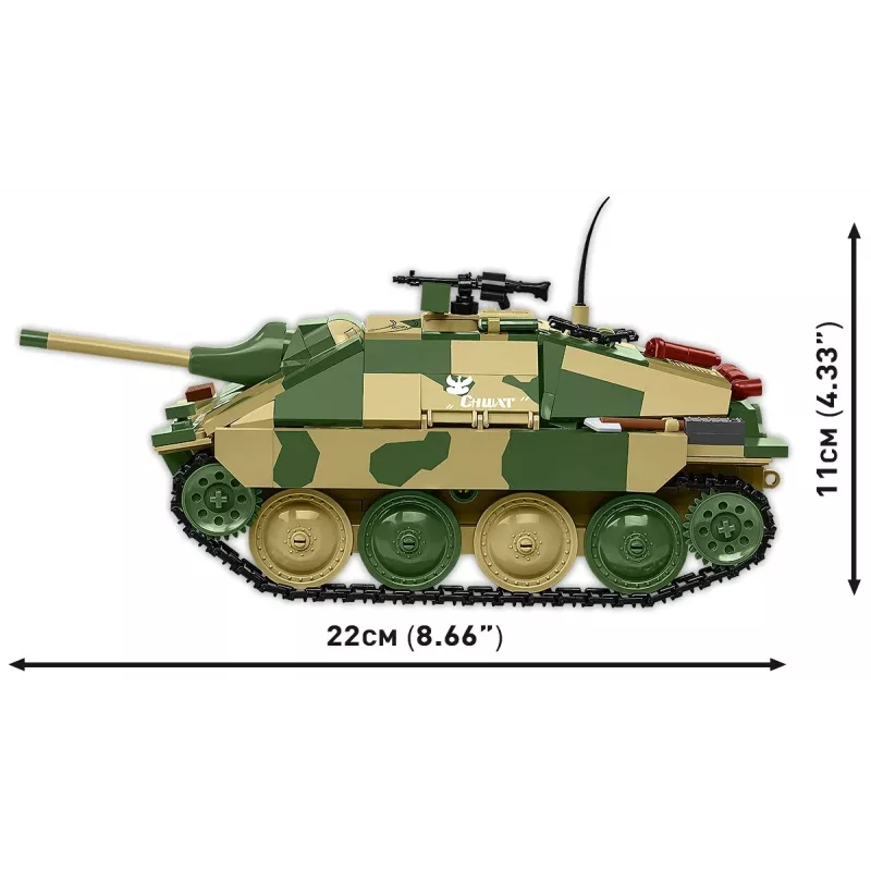 Cobi Blocks Jagdpanzer 38t Brave ehituskomplekt, 731 tükki
