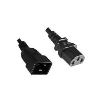 Microconnect PE030620 toitekaabel Must 2 m C13 pistikupesa C20 pistikupesa