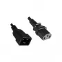 Microconnect PE030620 toitekaabel Must 2 m C13 pistikupesa C20 pistikupesa
