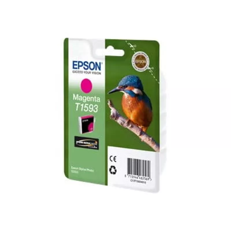 Epson T1593 magenta, magenta, Pigmenttint, 17 ml, 1 tk, 1200 lehekülge