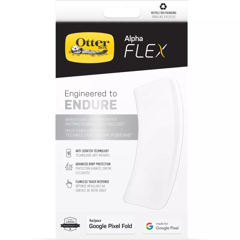 Alpha Flex, kaitsekile läbipaistev, Google Pixel Fold