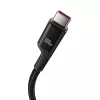 Baseus Fish-Eye USB C USB C kiirlaadimiskaabel 1 m 100 W must