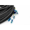 DIGITUS LWL Vorkonfektsioneeritud fiiberoptiline universaalne jaotuskabel, SingleMode OS2, 8 kiudu, LC/UPC - LC/UPC