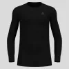 Odlo BL TOP crew neck l/s ACTIVE WARM ECO meeste T-särk, suurus M, must