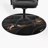 Põrandakaitse Arozzi Zona Round Floor Pad — must/kuldne, ümmargune kaitsev matt põrandale