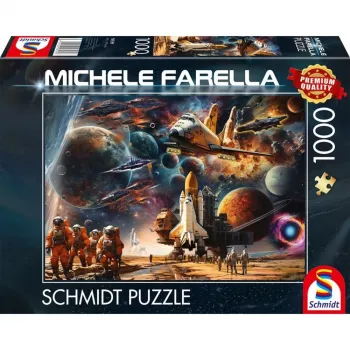 Pusle schmidt spiele Michele Farella 1000 tk — Kosmosereisi illustratsioon