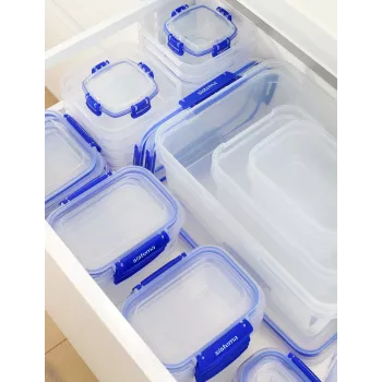 Sistema plastiks Sistema 881650, konteiner, kandiline, 1,15 l, läbipaistev, plast, Uus-Meremaa