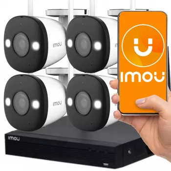 Turvakaamera IMOU Zestaw Wi-Fi KIT NVR1104HSW-S2 4-F22FE