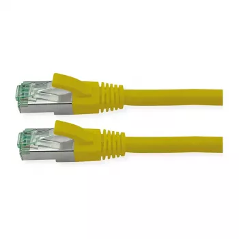 Võrgukaabel ROLINE Recycled Material 21.45.3229 RJ-45 Cat6a 20 m Kollane