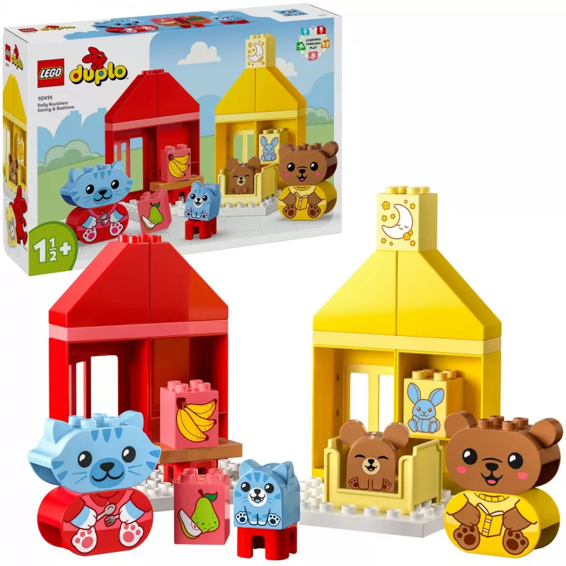 LEGO DUPLO Minu esimesed igapäevased rutiinid: Söömine ja magamaminek 10414