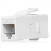 UBIQUITI CAT6 KEYSTONE-COUPLER, 12-PAKENDIS. LÄBIV CAT6 KEYSTONE-COUPLER EELNEVALT TERMINEERITUD ETHERNET-KAABLITE SUJUVALT ÜHENDAMISEKS