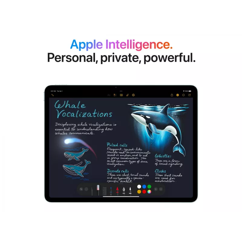 Apple iPad 13-tolline Air Wi-Fi + Cellular 128GB - Lilla