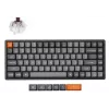 Keychron K2 Max klaviatuur Universaalne RF juhtmevaba QWERTY inglise must hall 75% mehaaniline