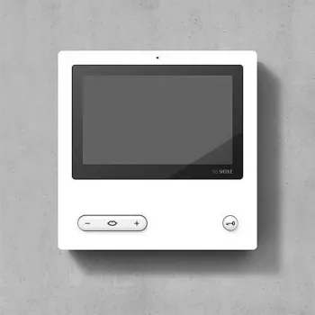 Siedle BVPC 850-0 W - 17,8 cm (7 tolli) - Valge - puutetundlik - Siseruumidesse - AC/DC - 20 - 30 V