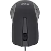 USB-juhtmega hiir, 3 nuppu, kummeeritud pind, 1000DPI