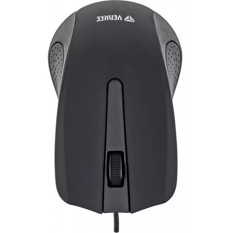 USB-juhtmega hiir, 3 nuppu, kummeeritud pind, 1000DPI