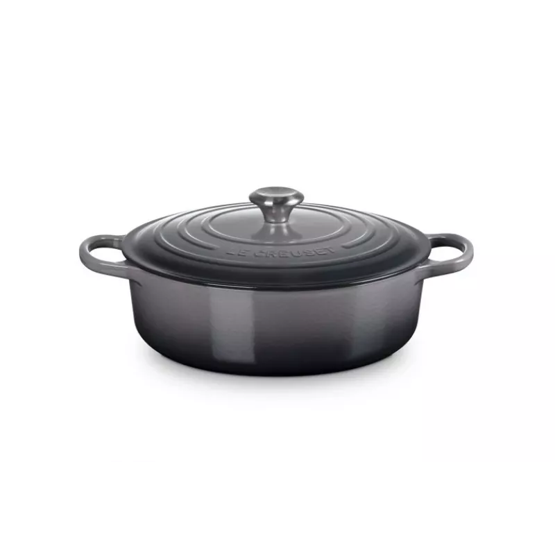 Le Creuset 02.829.001.02772 kastrul 6,2 L ümmargune must
