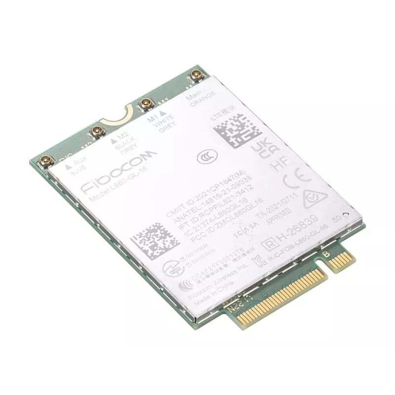 Sisemine WWAN-kaart Lenovo 4XC1K20995, 1000 Mbit/s, juhtmevaba, M.2