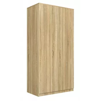 Top E Shop SD-90 SON KPL, tammepuust raam, 7 riiulit, 2 ust