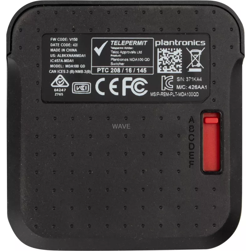 POLY MDA105 QD USB-A analooglüliti, päritolumaa: Hiina