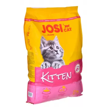 Kuiv kassipoegade toit JosiCat Kitten 10 kg – täisväärtuslik toit kasvavatele kassipoegadele