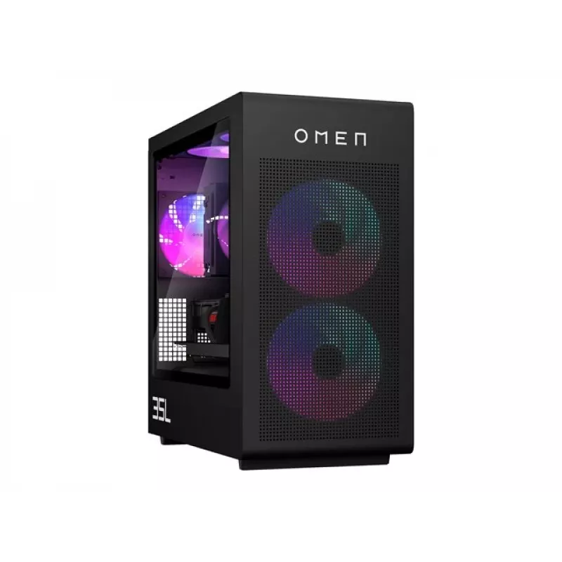 HP OMEN 35L mänguarvuti GT16-0008ny AMD Ryzen 7 8700G 16GB 1TB RTX 4070 Super 12GB Must & Must klaasist esipaneel W11H