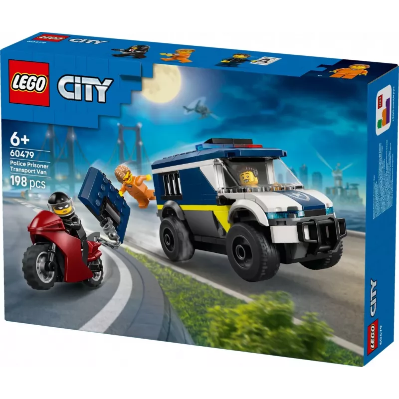 LEGO CITY 60479 Politsei vangitranspordi veok