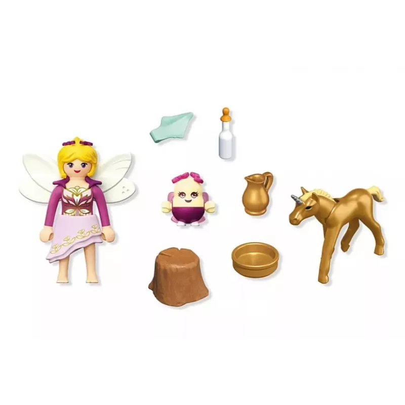 71844 Magic Unicorns: Goldenes Einhornfohlen mit Fee