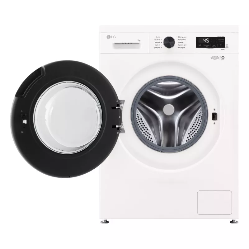 Pesumasin LG F2X10S7NWK — eestlaetav, 600 mm laius, 540 mm sügavus, 890 mm kõrgus, 59 kg netokaal