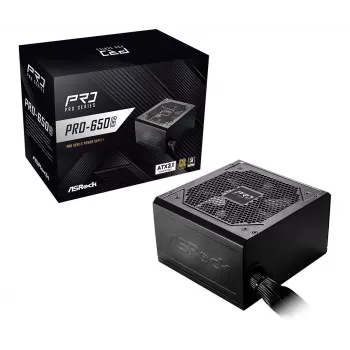 ASRock PRO-650G 650W 80 PLUS Gold toiteplokk