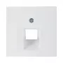 Wall plate / switch cover berker 14078989, valge termoplast, pakendis 10 tk