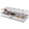 FERPLAST Modular 4 - puur küülikule ja kodusele meriseale - 179 x 72 x 56 cm