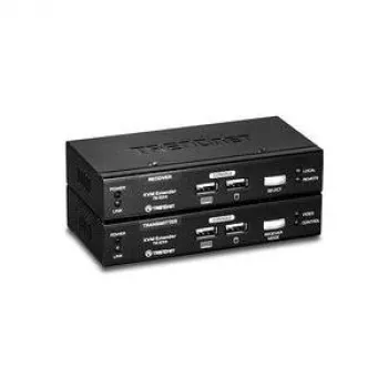TRENDnet TK-EX4 KVM-pikenduskomplekt – KVM-pikendaja – USB – kuni 100 m (TK-EX4)